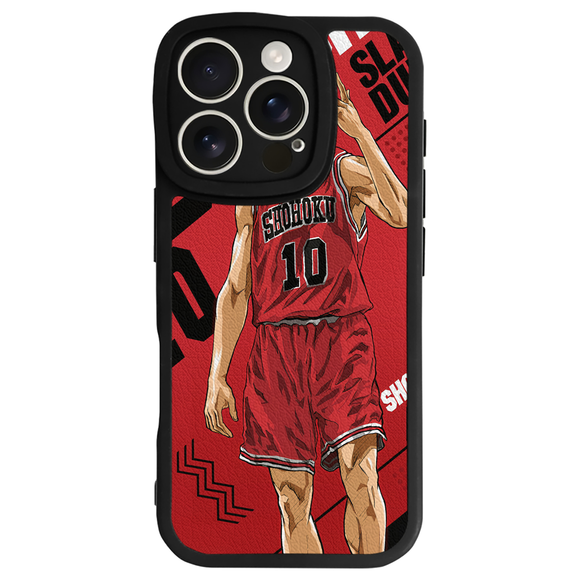 （画像用） SLAM DUNK／スラムダンク 【iPhone 16シリーズ対応】シリコンスマホケース（レザー調） 材質：シリコン